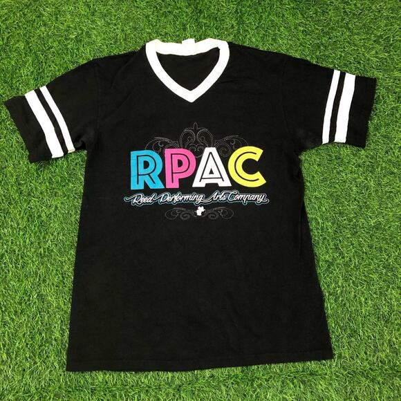 Women’s Black RPAC Reed Performing Arts Company Graphic Tee - Picture 1 of 5